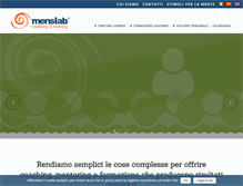 Tablet Screenshot of menslab.com